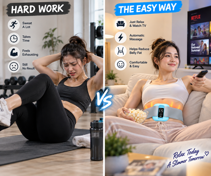 🔥 Say Goodbye to Stubborn Belly Fat (Massager)