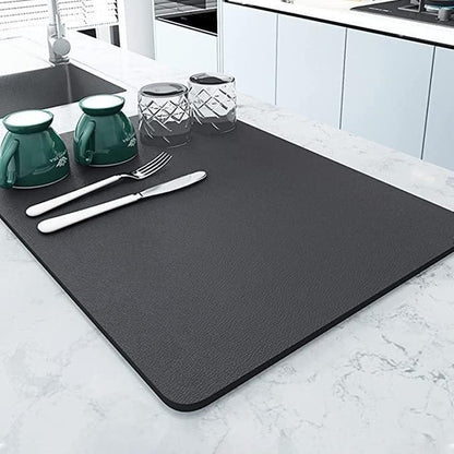 AquaGuard™ Pro – Ultra Absorbent Kitchen Drying Mat (Pack of 2)