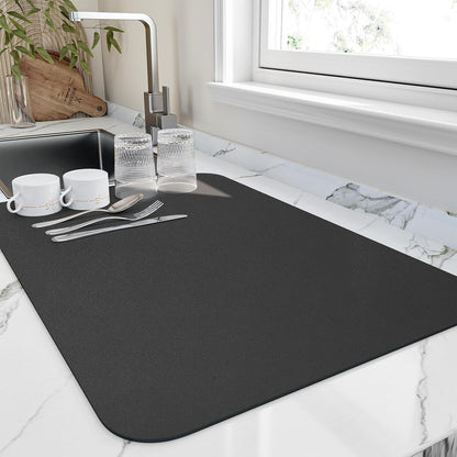 AquaGuard™ Pro – Ultra Absorbent Kitchen Drying Mat (Pack of 2)